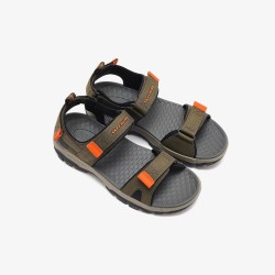 Skechers Sandalia Trekking Relaxed Fit Tresmen Ryer Verde Oliva Hombre