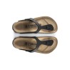 Birkenstock Sandalia Gizeh Birko-Flor Negro Black Mujer