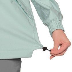 Trangoworld Chaqueta Impermeable Naivasha Verde Surf Spray Mujer