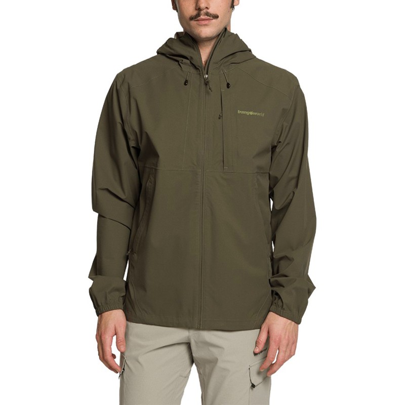 Trangoworld Chaqueta Impermeable Caicos Verde Deep Depths Hombre