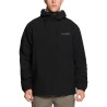 Trangoworld Chaqueta Impermeable Caicos Negro Caviar Hombre