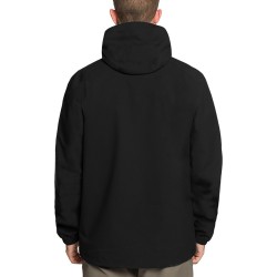 Trangoworld Chaqueta Impermeable Caicos Negro Caviar Hombre