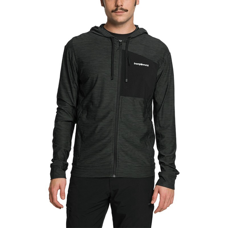 Trangoworld Chaqueta Stoney Negro Gris Caviar Hombre