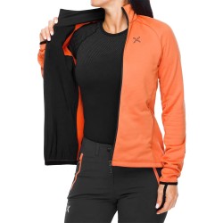 Montura Chaqueta Fadis Grid Naranja Melón Mujer
