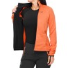 Montura Chaqueta Fadis Grid Naranja Melón Mujer