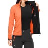Montura Chaqueta Fadis Grid Naranja Melón Mujer
