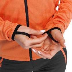 Montura Chaqueta Fadis Grid Naranja Melón Mujer