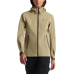 Montura Chaqueta Impermeable Shelter Beige Desert Beige Mujer