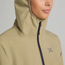 Montura Chaqueta Impermeable Shelter Beige Desert Beige Mujer