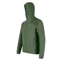 Montura Chaqueta Cortavientos Rise Verde Salvia Hombre