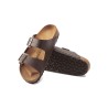 Birkenstock Sandalia Arizona BS Birko-Flor Marrón Oscuro Dark Brown Unisex