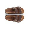 Birkenstock Sandalia Arizona BS Birko-Flor Marrón Oscuro Dark Brown Unisex