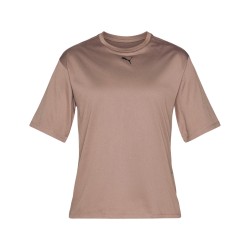 Puma Camiseta Tad Essential Relaxed Rosa Oscuro Mujer