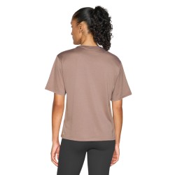 Puma Camiseta Tad Essential Relaxed Rosa Oscuro Mujer