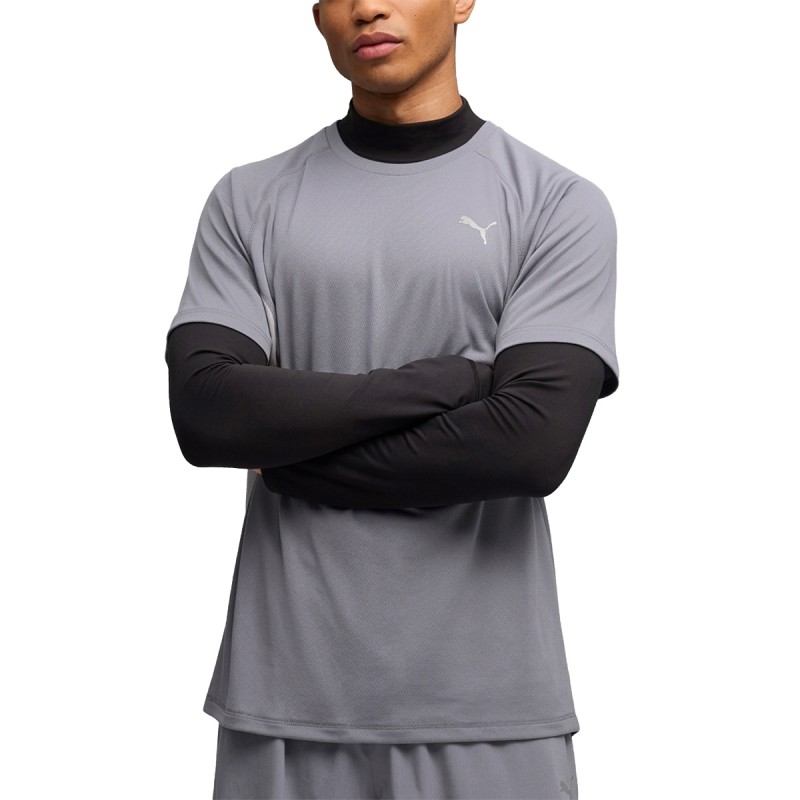 Puma Camiseta Run Velocity Gris Hombre
