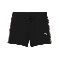 Puma Pantalón Corto Ess graphic Animal Negro Mujer
