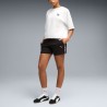 Puma Pantalón Corto Ess graphic Animal Negro Mujer