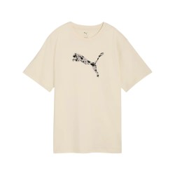 Puma Camiseta Ess Graphic Animal Relaxed Beige Mujer