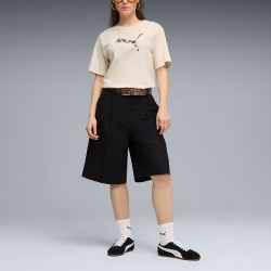 Puma Camiseta Ess Graphic Animal Relaxed Beige Mujer