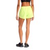 New Balance Pantalón Corto Running Sport Essential Verde Fluor Mujer