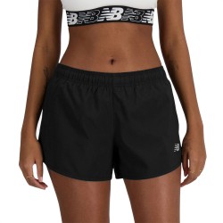 New Balance Pantalón Corto Running Sport Essential Negro Mujer