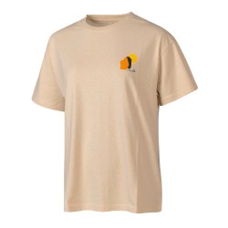 Ternua Camiseta Hira Regenerative T Beige Alabasted Gleam Mujer