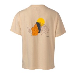 Ternua Camiseta Hira Regenerative T Beige Alabasted Gleam Mujer