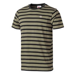 Ternua Camiseta Labrot Rayas Negro Black Hombre