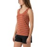 Ternua Camiseta Witless Rayas Rosa Ginger Spice Mujer