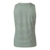 Ternua Camiseta Witless Rayas Verde Mercury Mujer