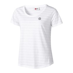 Ternua Camiseta Kenro Rayas Blanca White Mujer
