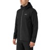Ternua Chaqueta Impermeable Siku Negra Hombre