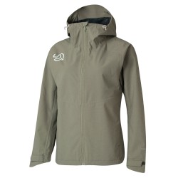 Ternua Chaqueta Impermeable Valdur Verde Vetiver Mujer