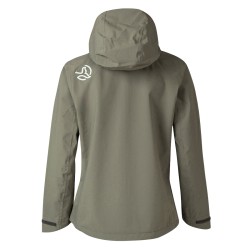 Ternua Chaqueta Impermeable Valdur Verde Vetiver Mujer