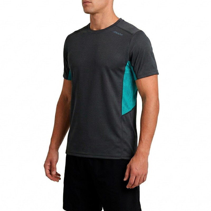Joluvi Camiseta Inter Negro Esmeralda Hombre