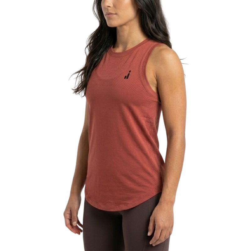 Joluvi Camiseta Tirantes Mia Tank Burdeos Mujer