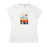 Joluvi Camiseta Keep Nature Blanco Mujer