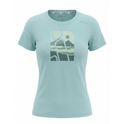 Joluvi Camiseta Keep Nature Verde Menta Mujer