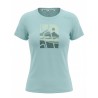 Joluvi Camiseta Keep Nature Verde Menta Mujer