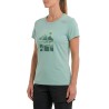 Joluvi Camiseta Keep Nature Verde Menta Mujer