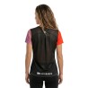 Joluvi Camiseta Trail Running Subli Mc Naranja Morado Negro Print Mujer