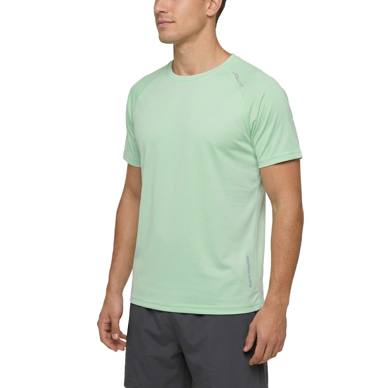 Joluvi Camiseta Running Uva Verde Green Bay Hombre