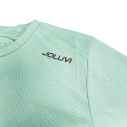 Joluvi Camiseta Running Inter Verde Pálido Mujer