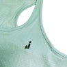 Joluvi Camiseta Running Inter Tank Verde Pálido Mujer
