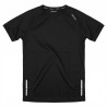 Joluvi Camiseta Running Uva Negro Black Hombre