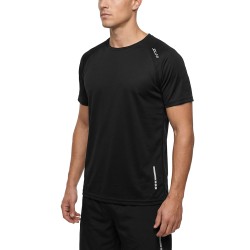 Joluvi Camiseta Running Uva Negro Black Hombre