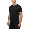 Joluvi Camiseta Running Uva Negro Black Hombre
