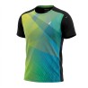 Joluvi Camiseta Running Subli Mc Verde Amarillo Negro Print Hombre