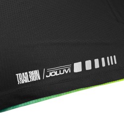 Joluvi Camiseta Running Subli Mc Verde Amarillo Negro Print Hombre