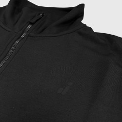 Joluvi Chaqueta Modal Full Zip Negro Hombre